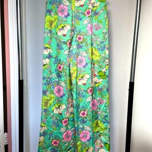 Zara Floral Trousers - M